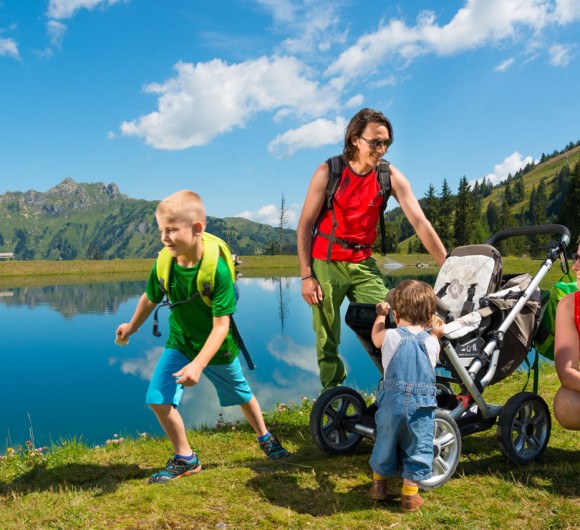 Kinderwagentaugliche Wanderwege © Tourismusverband Großarltal