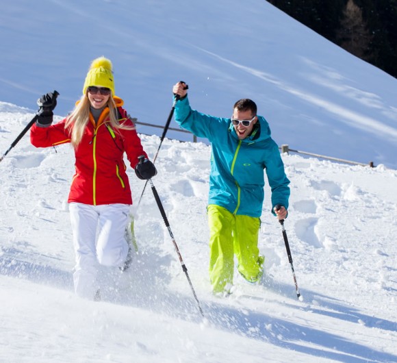 Spaß beim Schneeschuhwandern in Großarl © Tourismusverband Großarltal