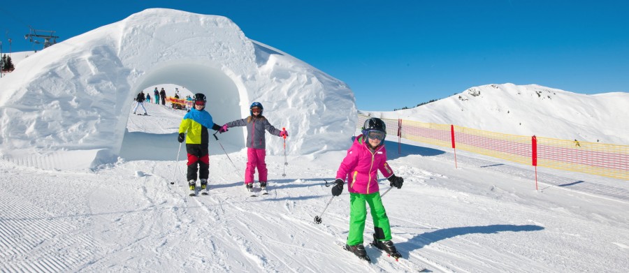 Skifahren mit Kindern in Großarl, Ski amadé © Tourismusverband Großarltal